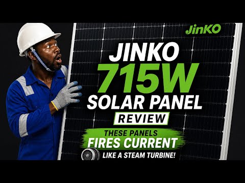 This Jinko 715w Solar Panels can give you 24/7 power supply with little sunlight.