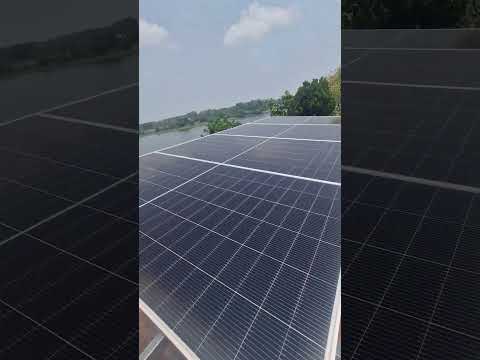 10 kw solar panel with deye inverter #solar #explore