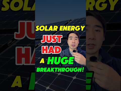 ‼️THIS IS A GAMECHANGER FOR SOLAR ENERGY?! ☀️⚡️ #thegridreport #solar #energy #technews #tandempv