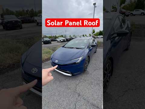 2026 Toyota Prius XSE Premium with Solar Panel Roof #toyota #toyotaprius #priusprime #EVReview
