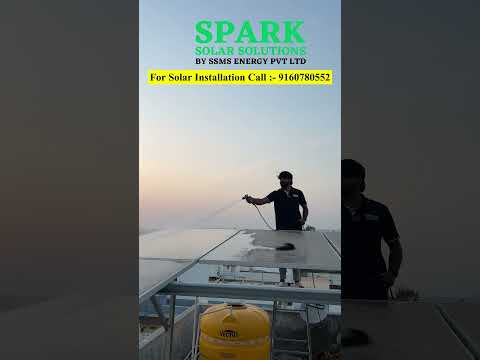 Solar Panel Cleaning Secret 🔥 Increase Power Output Fast!