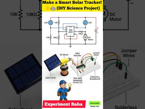 The Ultimate Solar Panel Tracker Hack! ☀️🔄