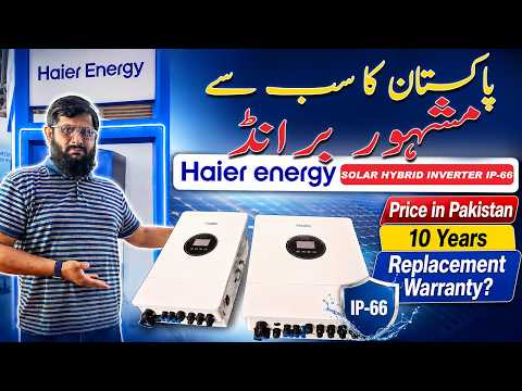 Haier Energy Solar Hybrid Inverters IP66 | Solar inverter Price in Pakistan 2026