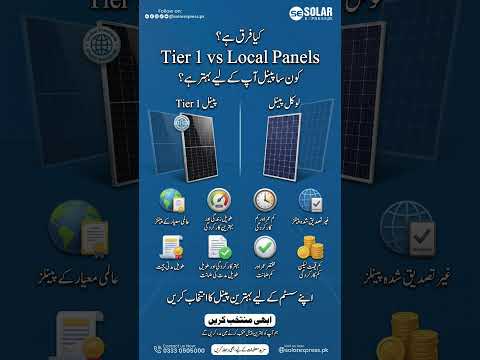Tier 1 vs Local Panels: Solar Panel Selection Guide for Maximum Efficiency!