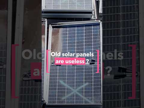 Can solar panels be recycled?