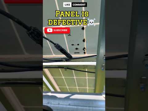 🔥Invisible Killer of Solar Panels 📉Microcracks ⚡Panels Destroyed 💰Service Loss #shorts #engineering