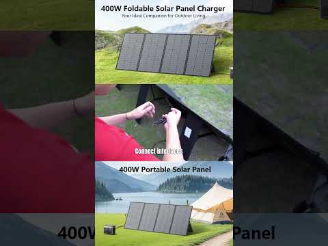 MHPOWOS 400W Foldable Solar Panel 51 review #solarpanel #camping #solarpower#gift #outdoorpower