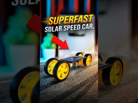 Solar Panel Car Making | How to Make a Solar Panel Car | Solar Car | #shorts #experiment #electrical