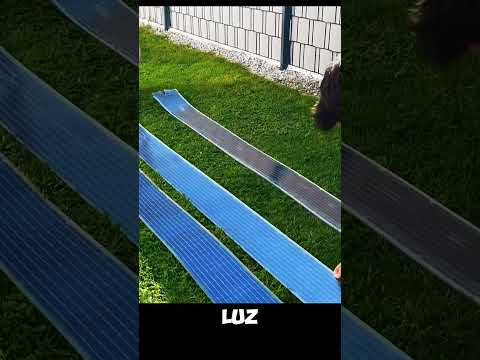 ¡El panel solar vertical que genera energía por LOS DOS LADOS! 😳☀️