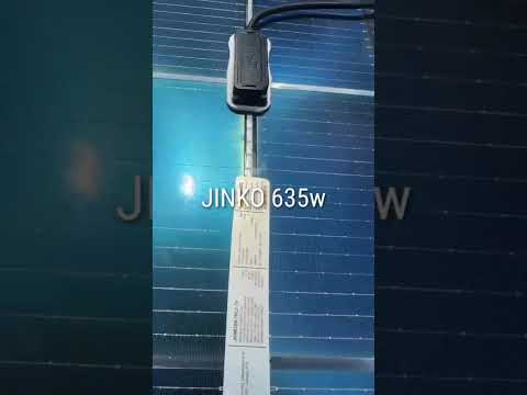 Jinko 635w Monocrystalline Solar Panels. #jinkosolar #jinkopanels #solarpanels #lithium #solarsystem