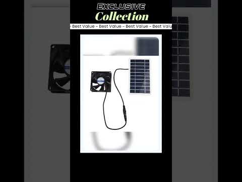 Solar Panel Powered Fan Ventilator 30w Exhaust Fan Outdoor Ventilation Equipment For Greenhouse M…