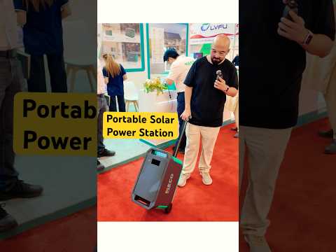 Solar Power Station for Small Shops and Apartment Balcony: All in One Inverter and Battery Solution