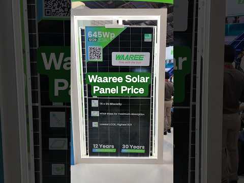 Waaree Solar Panel Price | Best Solar Panels 2026 | Waree Solar System
