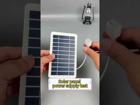 Solar panel power supply test #solarpanel #solarsavings #solarpower #greenenergy