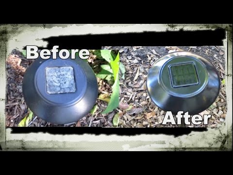 Quick & Easy Way to Clean, Renew & Restore Solar Pathway Lights! Wow!! Looks Brand New!!!
