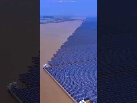 China Sea Solar Panels Explained 😳🌊 #shorts