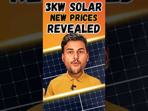 3KW Solar Price with Subsidy | Solar Panels for Home
