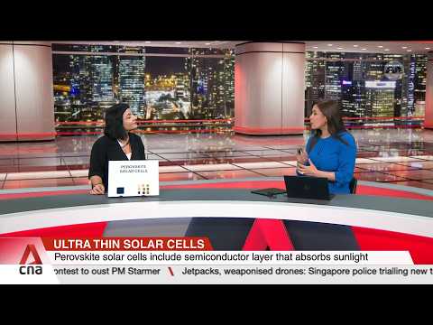 NTU Assoc Prof Annalisa Bruno on ultra-thin perovskite solar cells