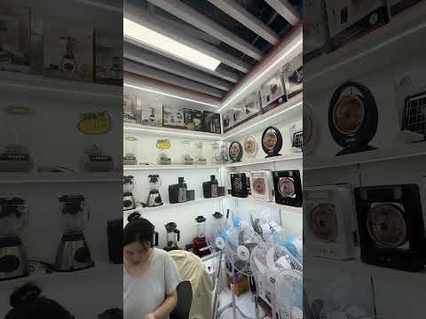 Rechargeable Fan with solar panels