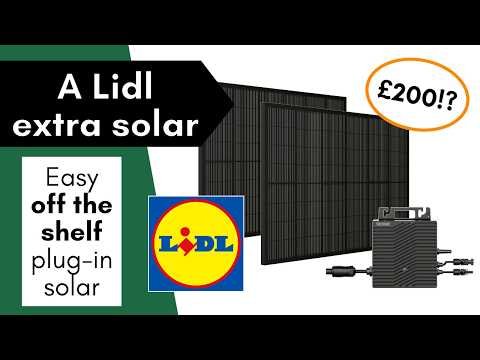 Lidl off the shelf plug-in solar – what could we be getting in the UK?