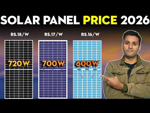 Solar Panel Price 2026 | Solar Panel Cost in India | Solar panels for home | Best solar panels 2026