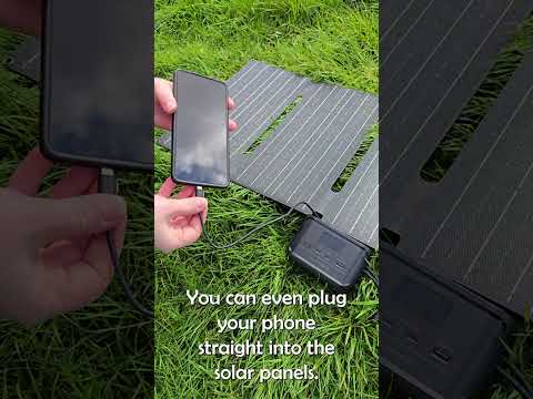 This Airline-Safe Solar Power Bank Is Insane #solarpanel #portable #gadget